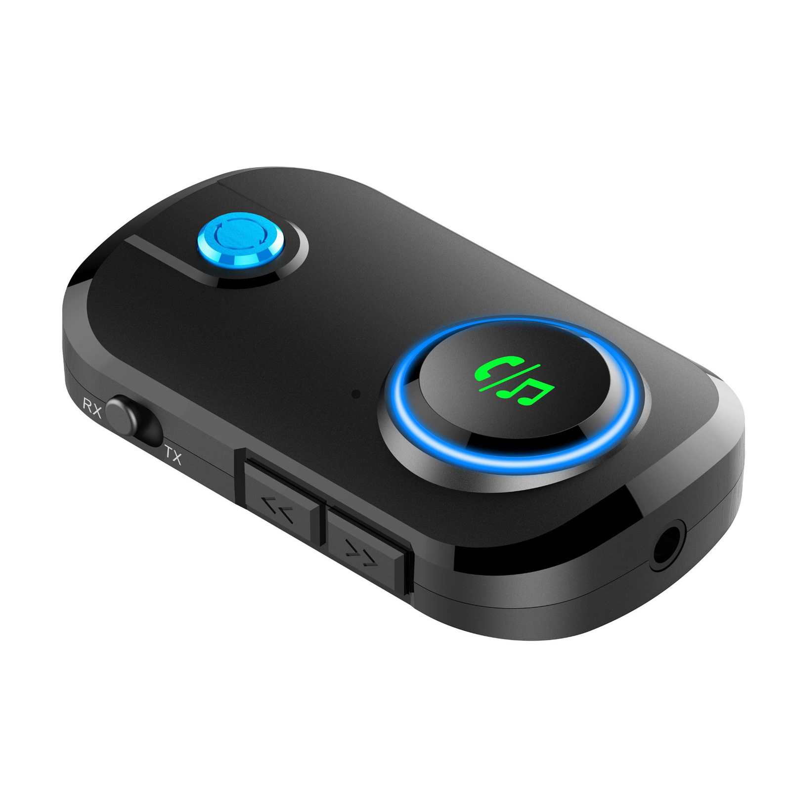 Bộ Chuyển Đổi Âm Thanh Bluetooth Không Dây AUX 3.5mm Với Micrô Cho Tai Nghe Loa Xe Hơi
