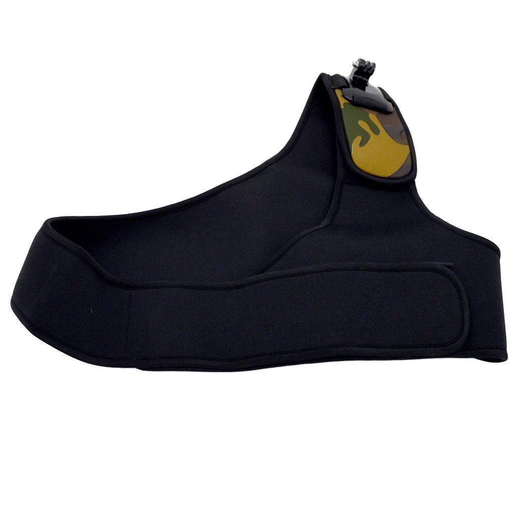 Camouflage Single Shoulder Strap Adjustable Belt Mount for for  Hero 3 4 5 Xiaomi yi Camera