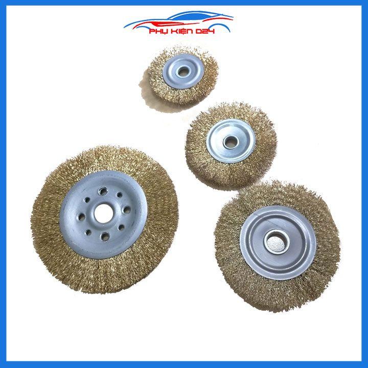 Chổi đánh gỉ sắt, lưỡi mài chà đánh gỉ đường kính từ 10cm/12cm/15cm/20cm/25cm cao cấp