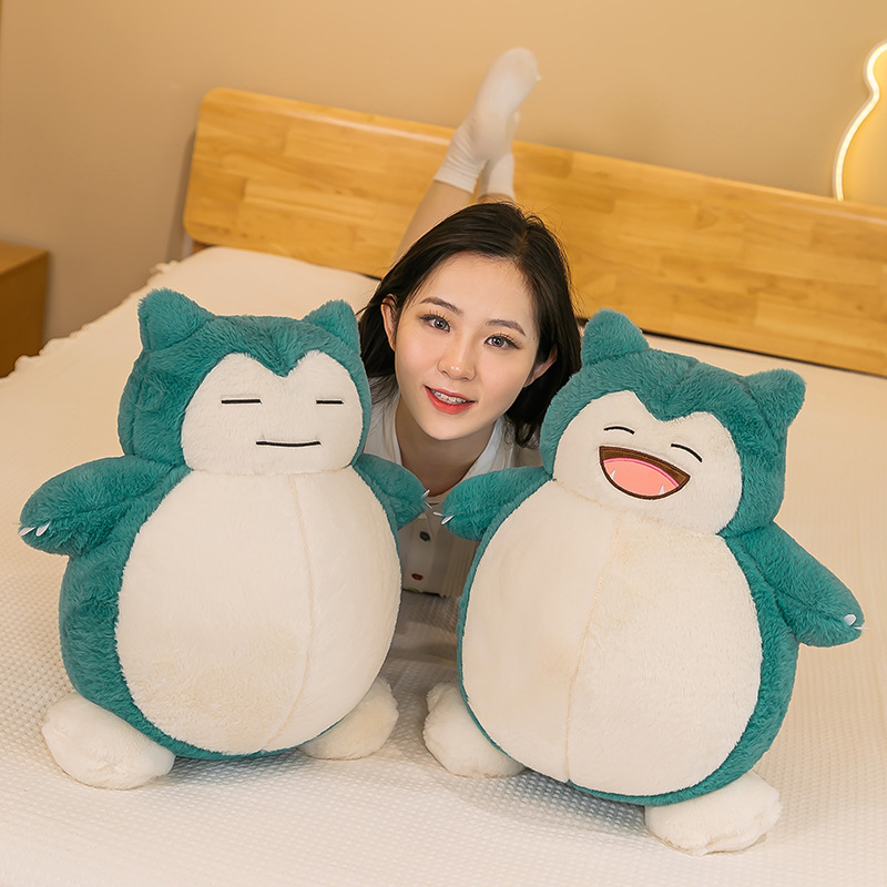 Gấu Bông Pokemon Snorlax (Kabigon) Mẫu Mới Mềm Mịn Siêu Hot Siêu Cute (30cm---&gt;80cm) Hàng Xịn Cao Cấp (Tặng Kèm 1 Ví Da 12 Ngăn Đựng Thẻ Atm, Cccd)