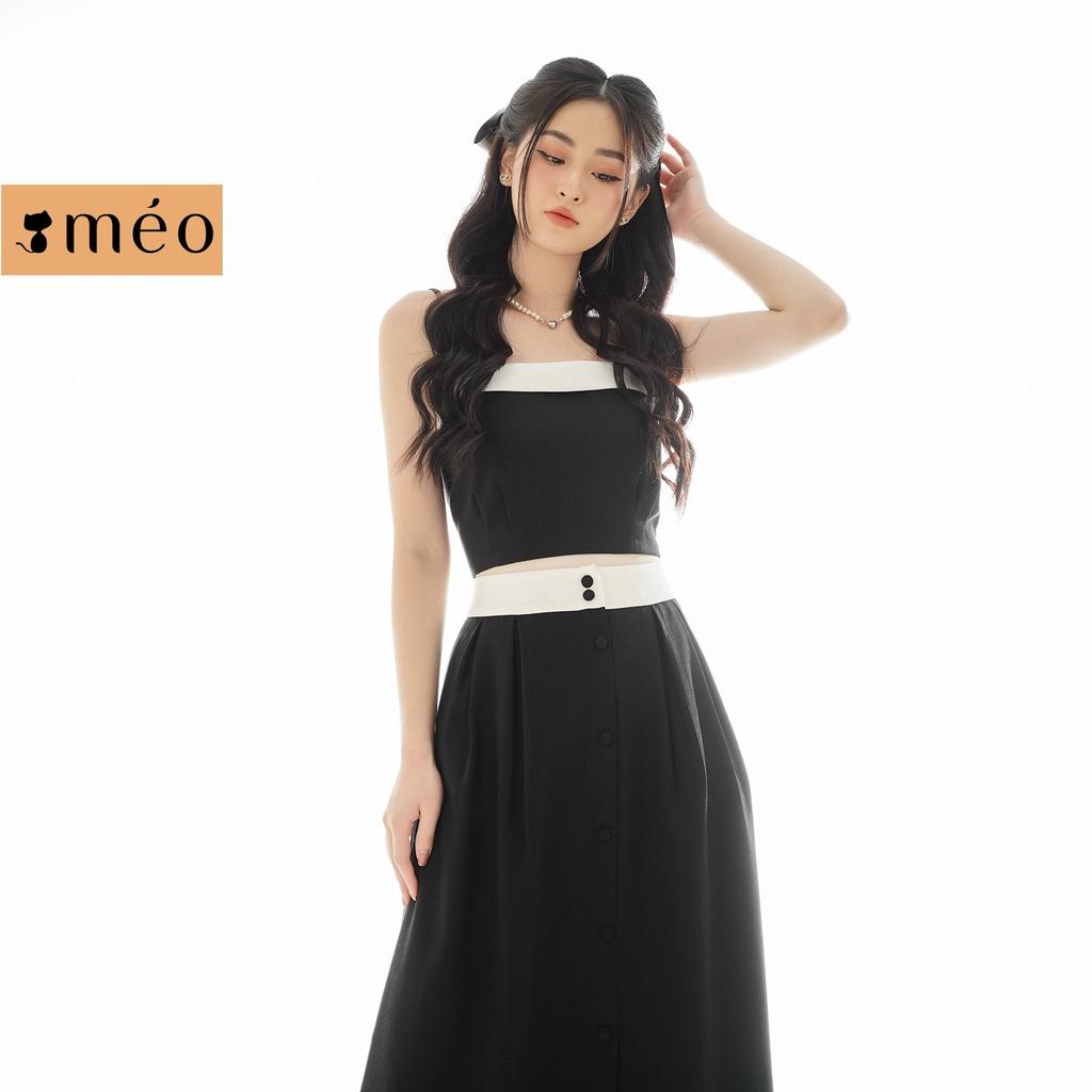 Áo kiểu nữ Méo shop hai dây phong cách Hàn Quốc Coola