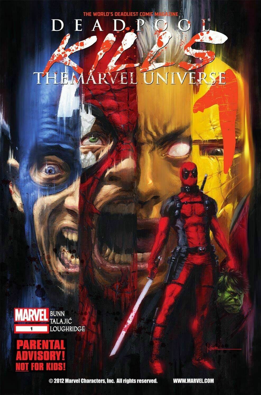 deadpool kills marvel universe chapter 1 1