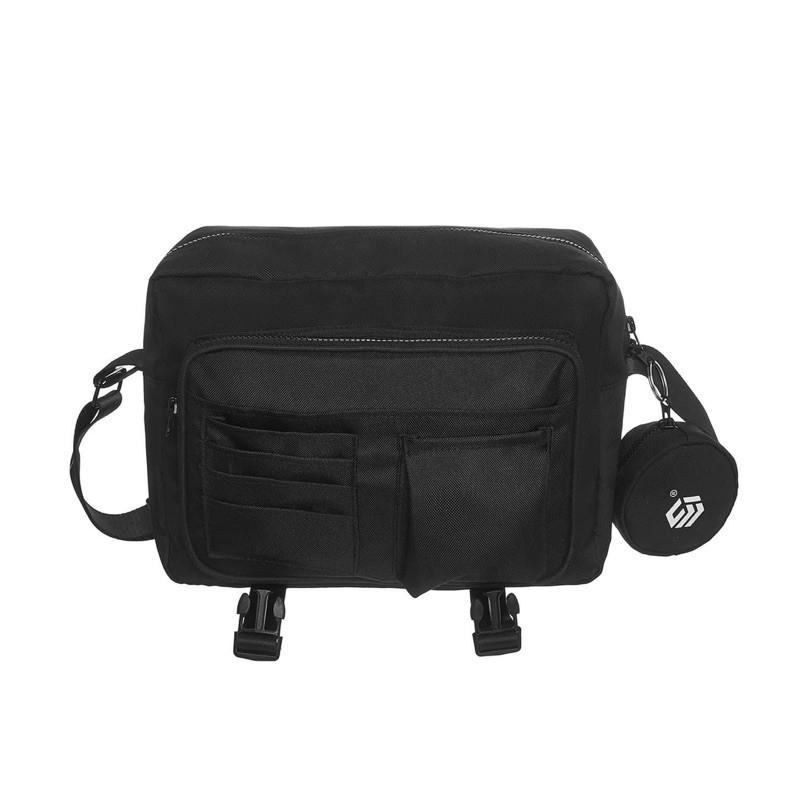 Túi messenger bag Bin original full black