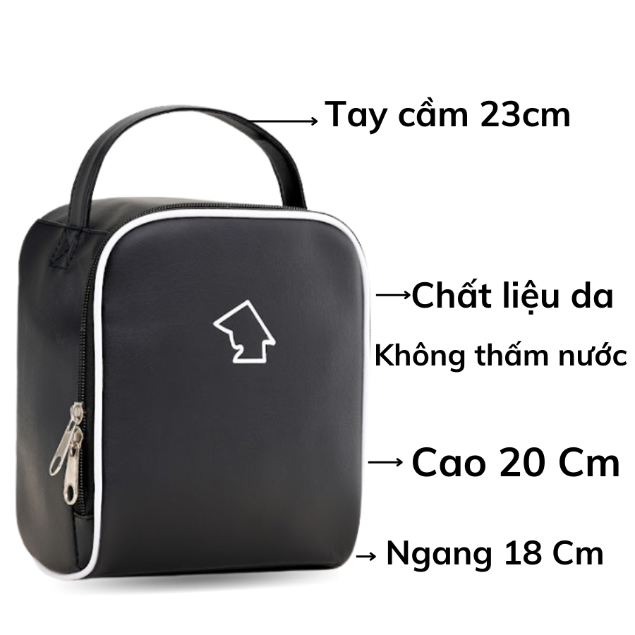 Bộ 3 Hộp Cơm Thủy Tinh Chịu Nhiệt COBACOOK 1 Hộp 640ml 2 Hộp 400ml Kèm Túi Simili Giữ Nhiệt- CCL6R43SS