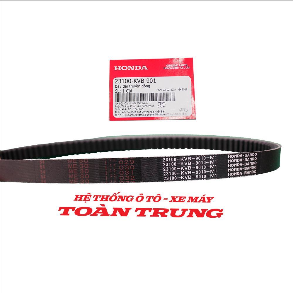 Dây đai truyền động xe Air Blade (2007-2012) và Click 110 chính hãƞg Honda &quot;23100KVB901&quot;