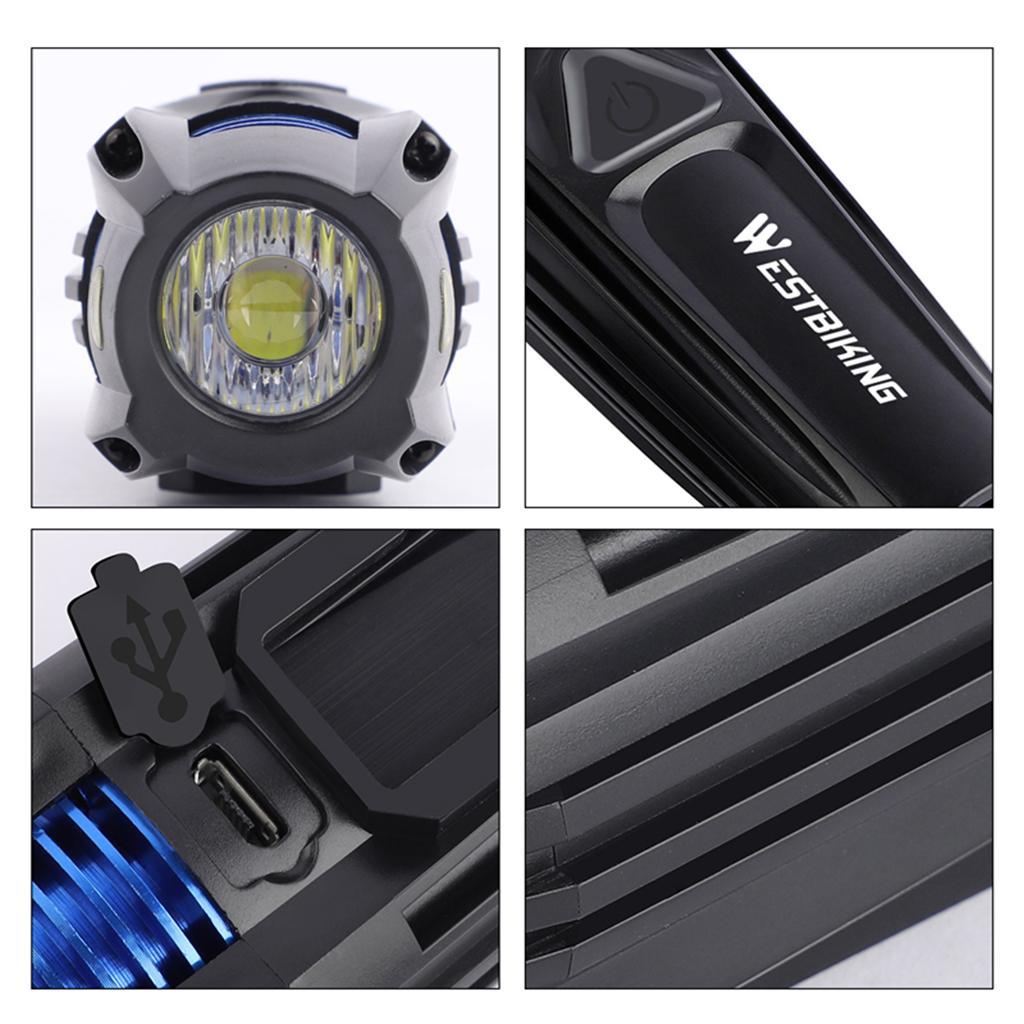 Light USB Rechargeable Light ,Waterproof Rear Bicyle Light Fits  IPX4