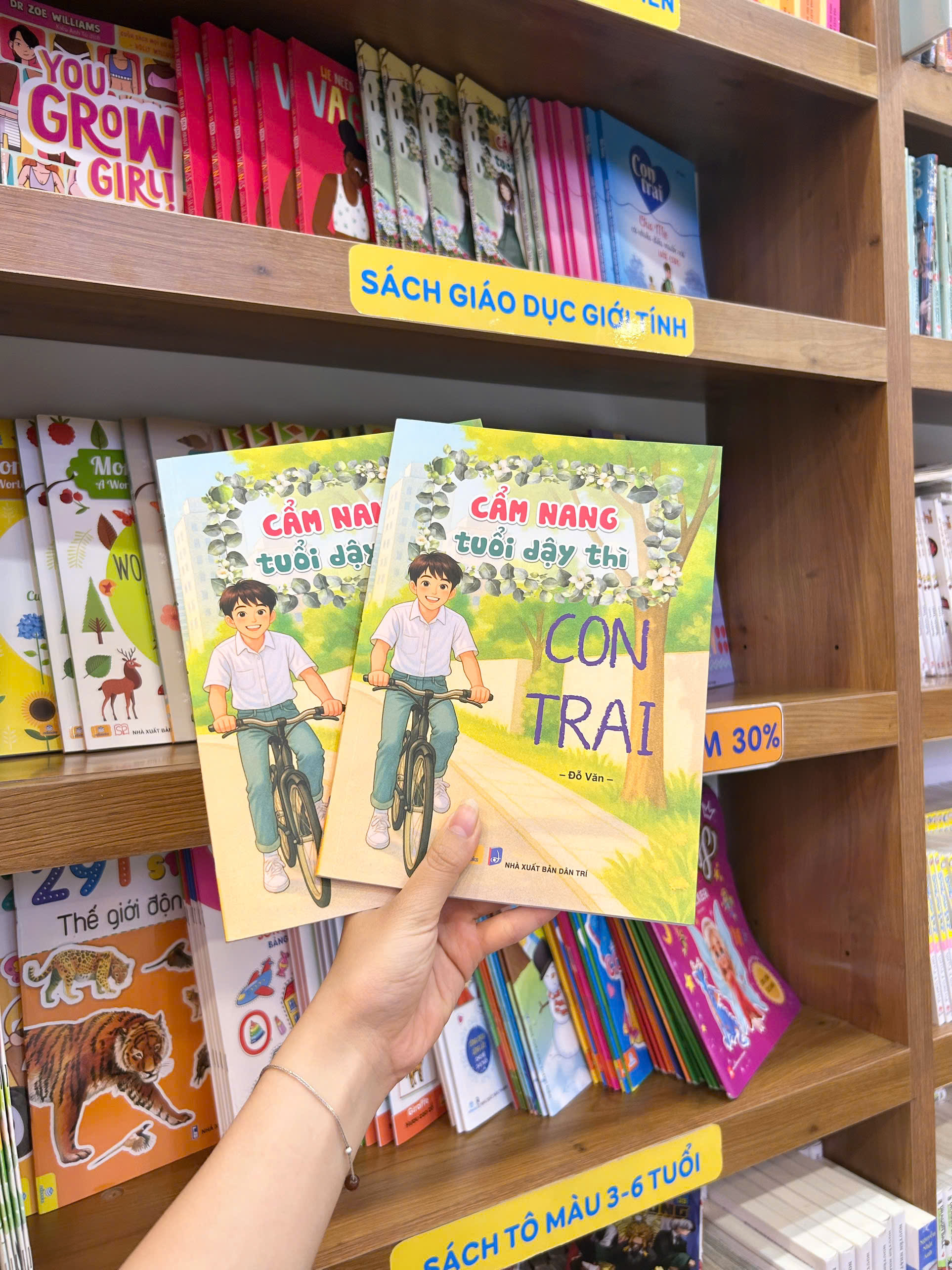 Sách - Cẩm Nang Tuổi Dậy Thì Con Trai - Ndbooks