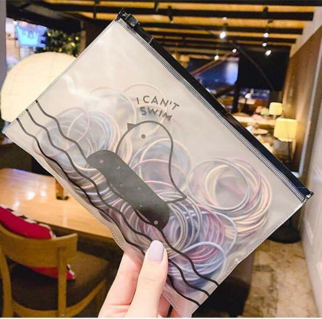 Set 100 dây buộc tóc nữ