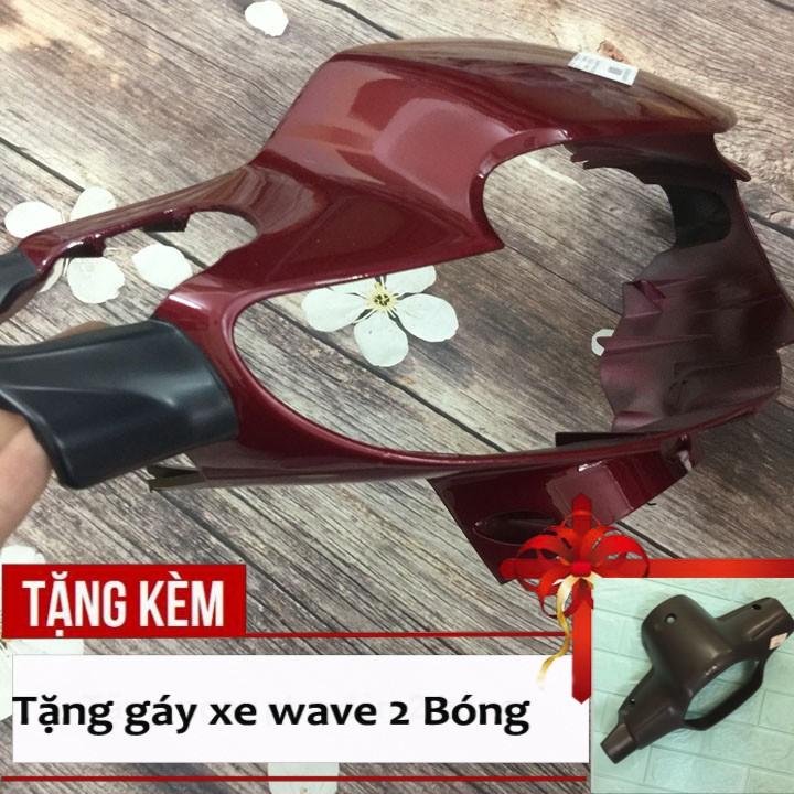 Ốp đầu trước dành cho xe Wave ZX, dành cho xe Wave 110 Alpha, kèm gáy sau đầu xe