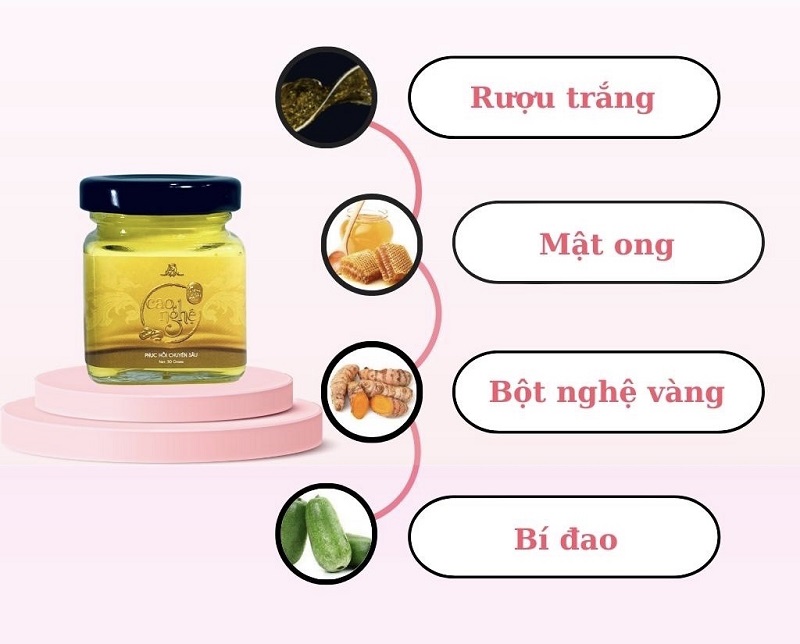 Cao Nghệ Collagen X3 Cao Nghệ Mờ Nám Giảm Thâm Cấp Ẩm Ngăn Ngừa Lão Hóa Đông Anh Chính Hãng 50g