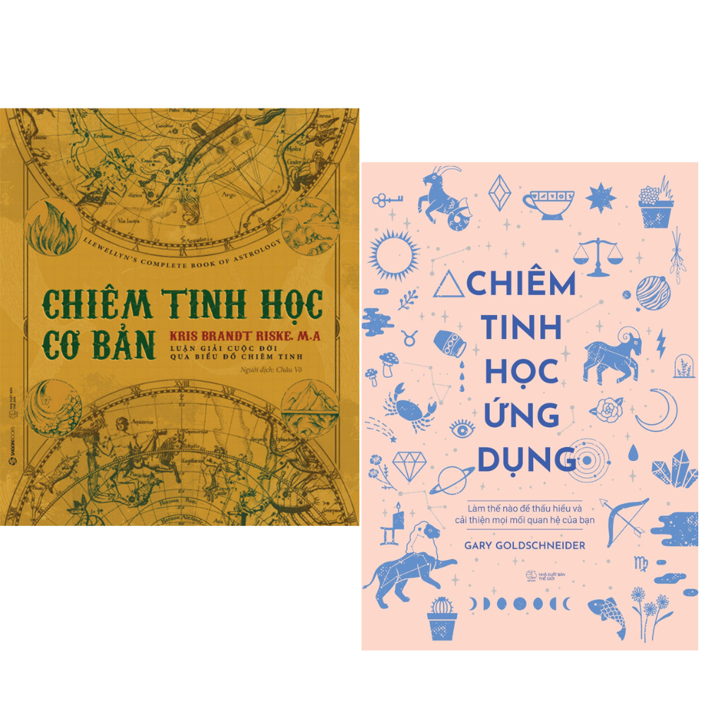 COMBO CHIÊM TINH HỌC CƠ BẢN - LUẬN GIẢI CUỘC ĐỜI QUA BIỂU ĐỒ CHIÊM TINH + CHIÊM TINH HỌC ỨNG DỤNG