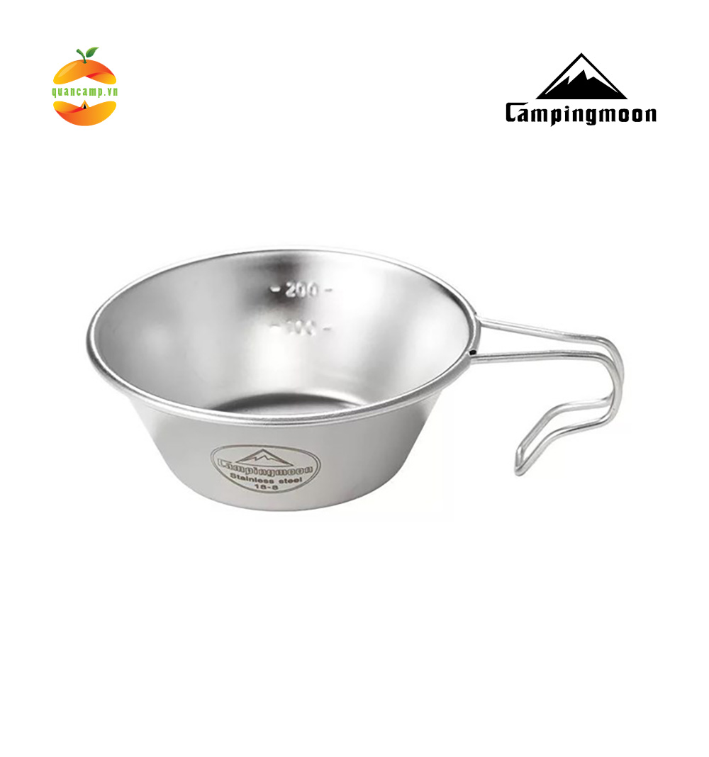 Chén ăn dã ngoại inox không rỉ Campingmoon S220