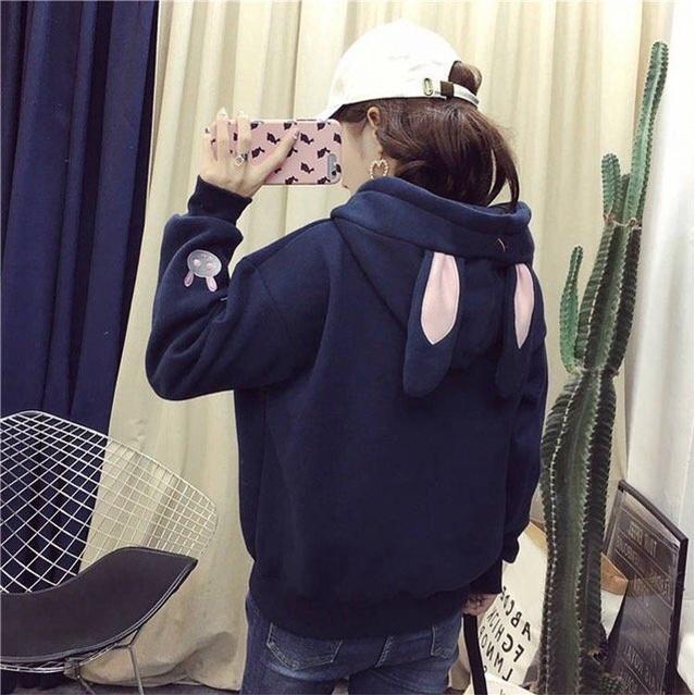 Áo hoodies form to y hình chất nỉ , có mũ