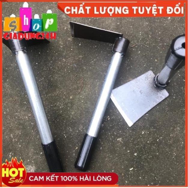 Cuốc xới, xẻng cảnh mini làm vườn loại đẹp cán sắt 20cm