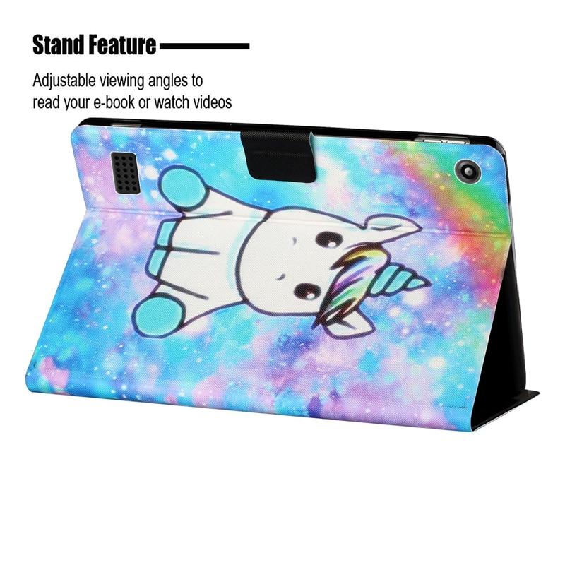 Bao Da In Hình Hoạt Hình Dễ Thương Cho Amazon Kindle Fire 7 2015 2017 2019 7.0 Inch