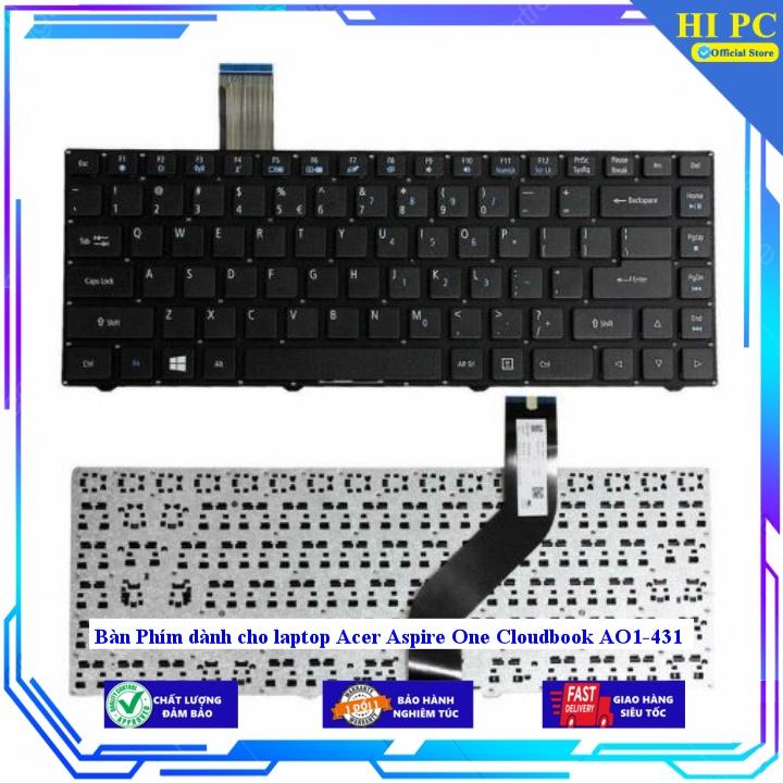 Bàn Phím dành cho laptop Acer Aspire One Cloudbook AO1-431 - Hàng Nhập Khẩu