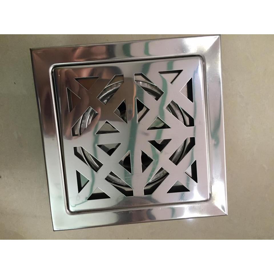 Thoát sàn inox- Phễu lược rác chống hôi Phù hợp phi 50-90