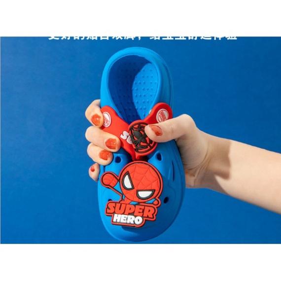 Cho Bé Dép sục Spiderman, Captain America, Công chúa Elsa chống trượt chống trơn cho bé trai, bé gái từ 2 đến 7 tuổi