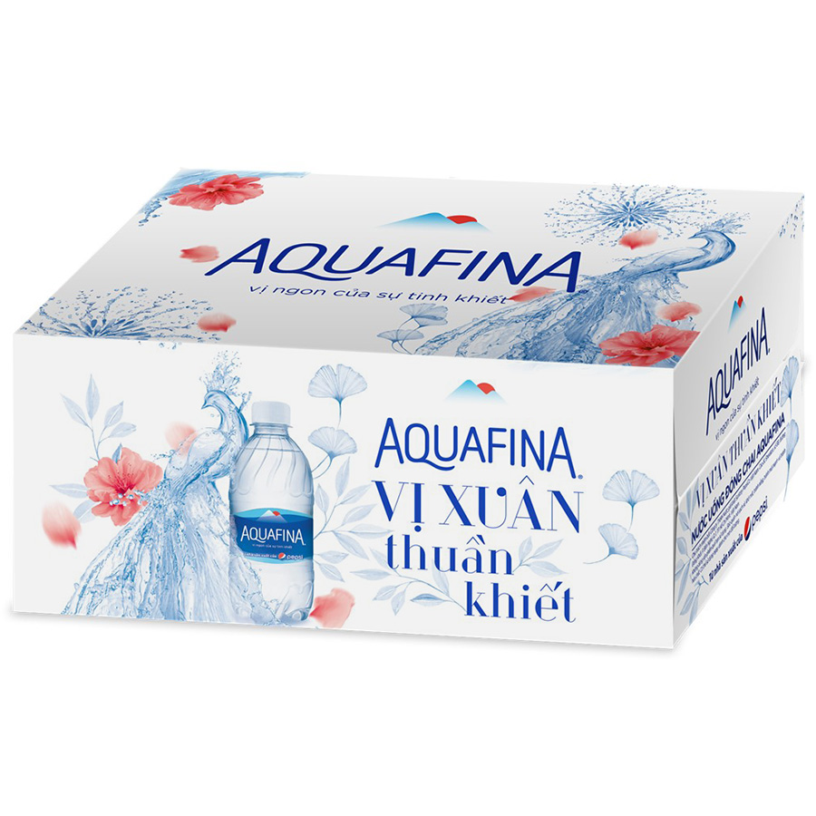 Nước Tinh Khiết Aquafina 355ML thùng 24 chai