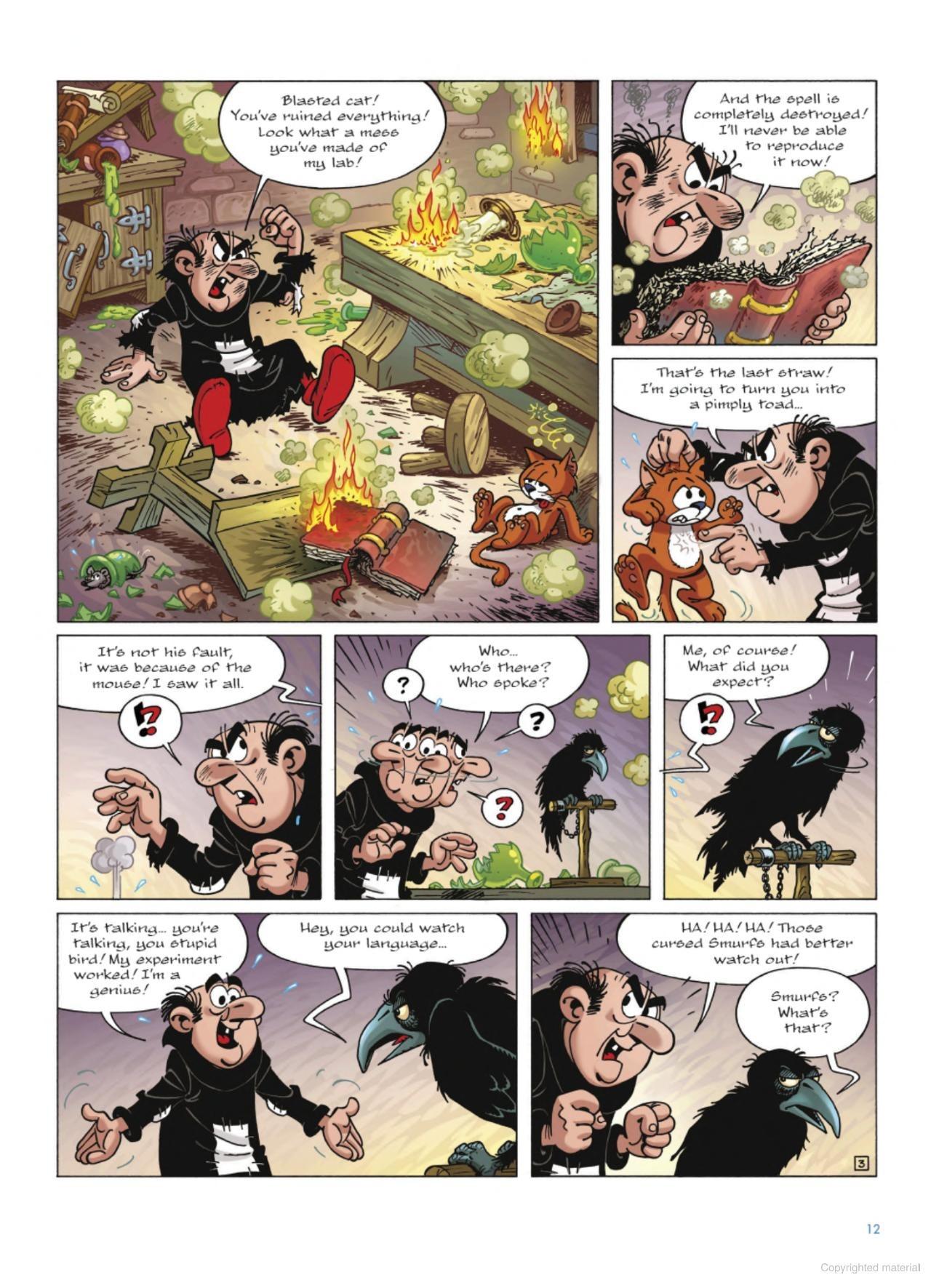 Sách ngoại văn: The Smurfs Village Vol. 3 - The Crow In Smurfy Grove