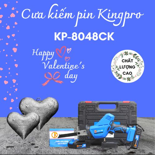 Máy cưa kiếm dùng pin Kingpro 8048CK pin 5cell_Chính Hãng