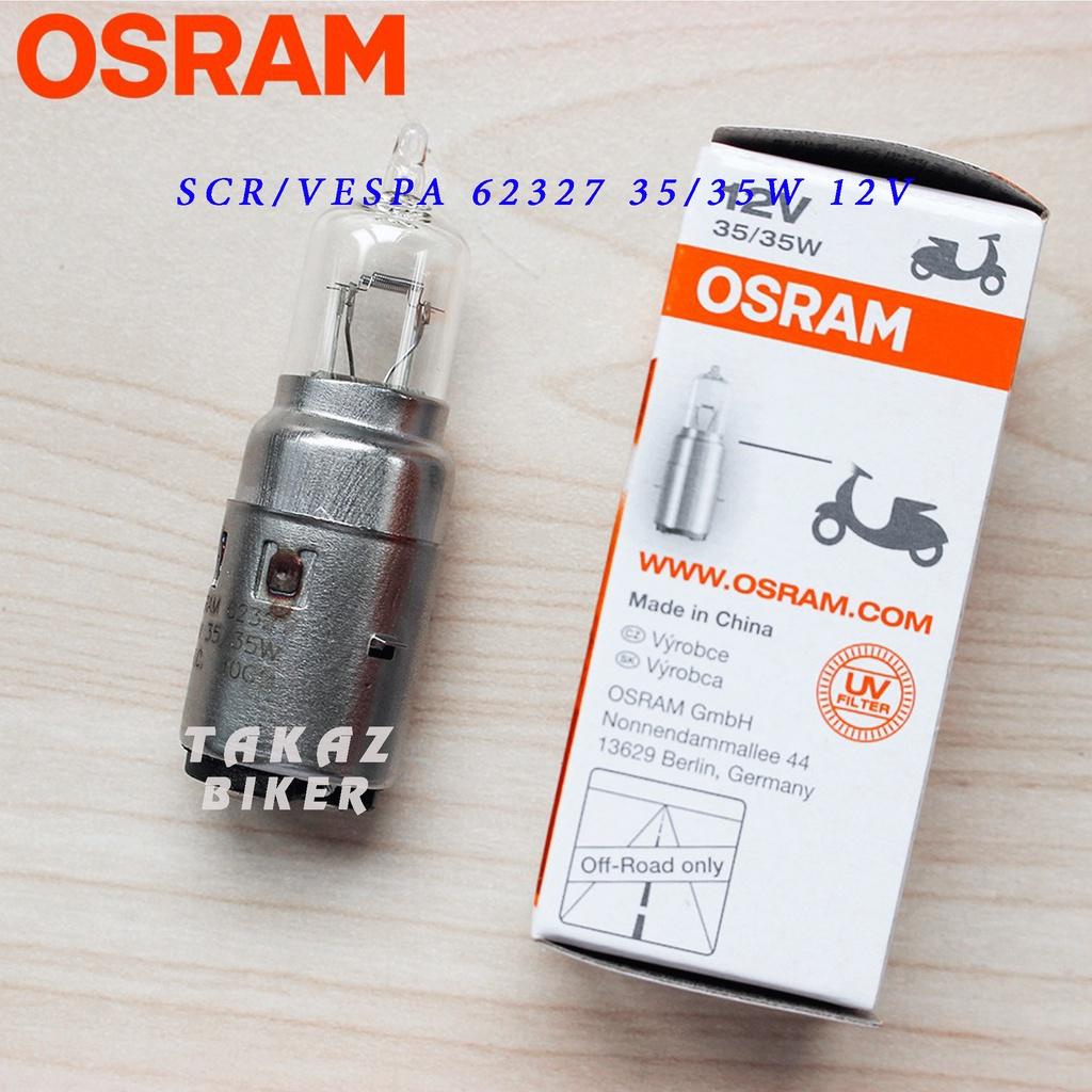 Bóng đèn Osram Halogen trước xe máy dùng cho xe SCR - Vespa piaggo (62327)