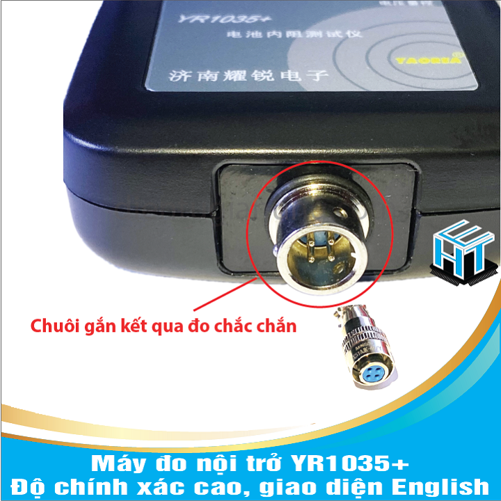 Máy đo nội trở YR1035+ YR1035 , đo pin, bình ắc qui 100V độ chính xác cao