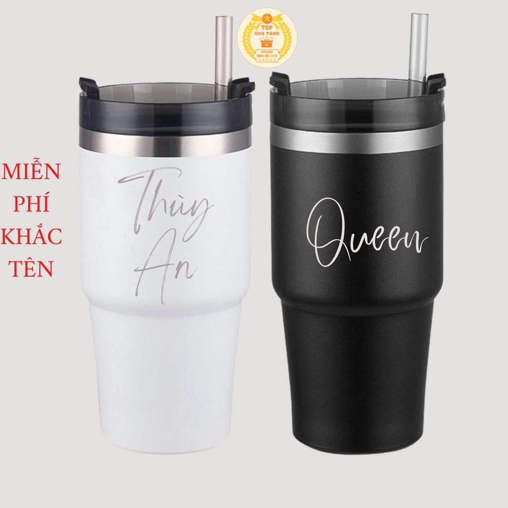 Ly giữ nhiệt, cốc giữ nhiệt Tyeso 600-900ml khắc tên theo yêu cầu