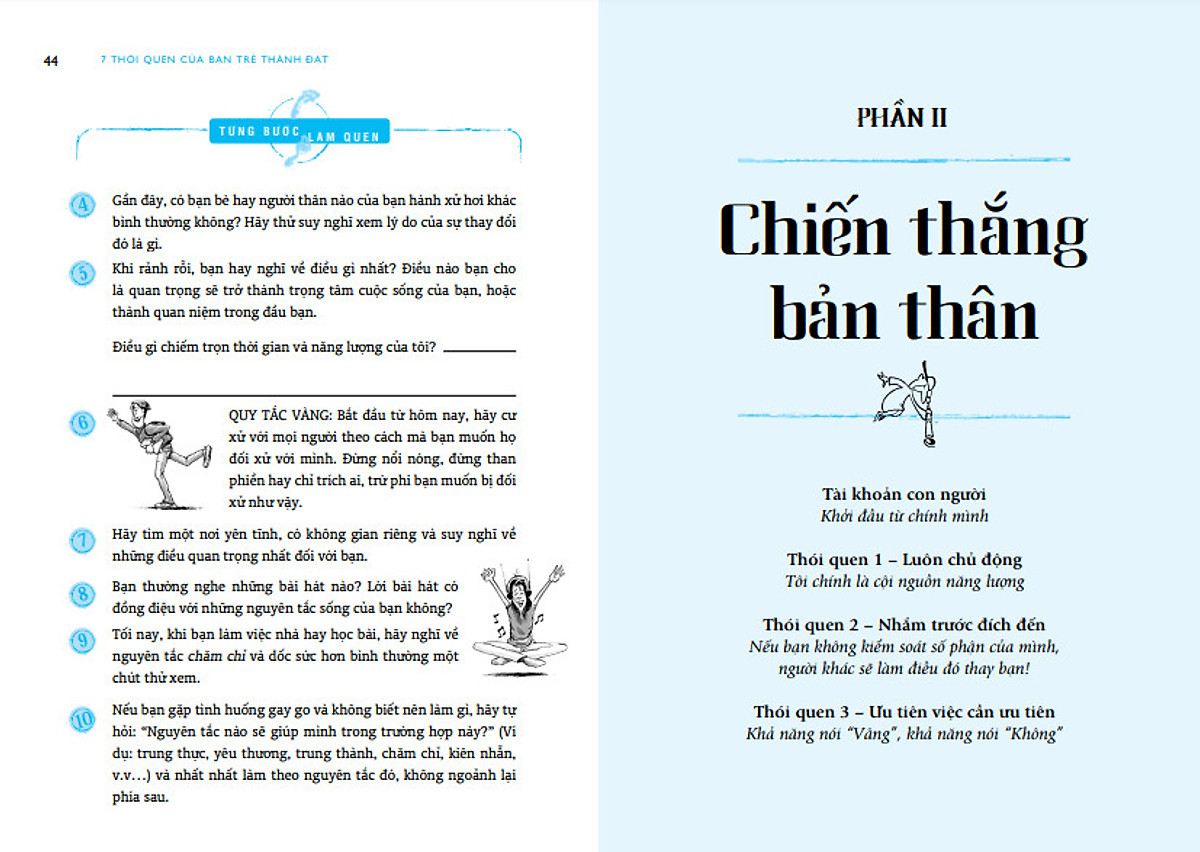 Hình ảnh 7 Thói Quen Của Bạn Trẻ Thành Đạt (Tái Bản)