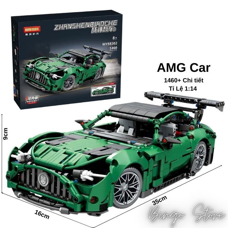 MÔ HÌNH LẮP RÁP SIÊU XE AMG 1460 CHI TIẾT TỈ LỆ 1:14