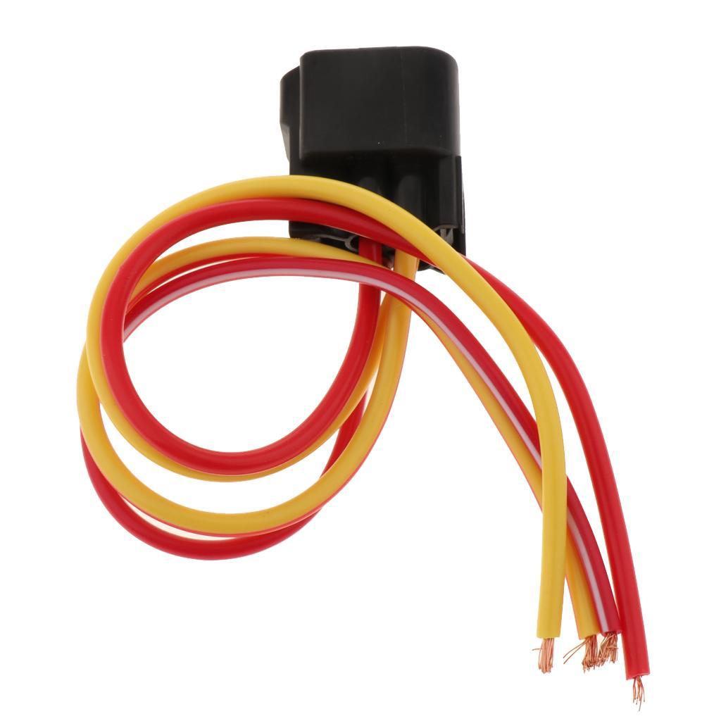 Starter Relay Solenoid + Plug Fit for