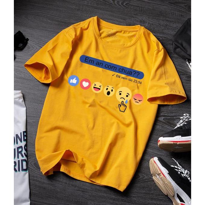 (Siêu Độc) Áo thun em ăn cơm chưa siêu hot | hàng thun cotton mềm mịn bao đẹp