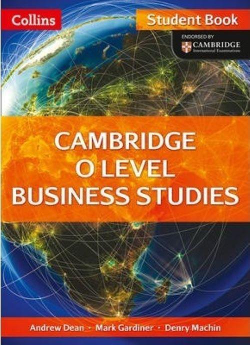 Collins O Level Business Studies Book