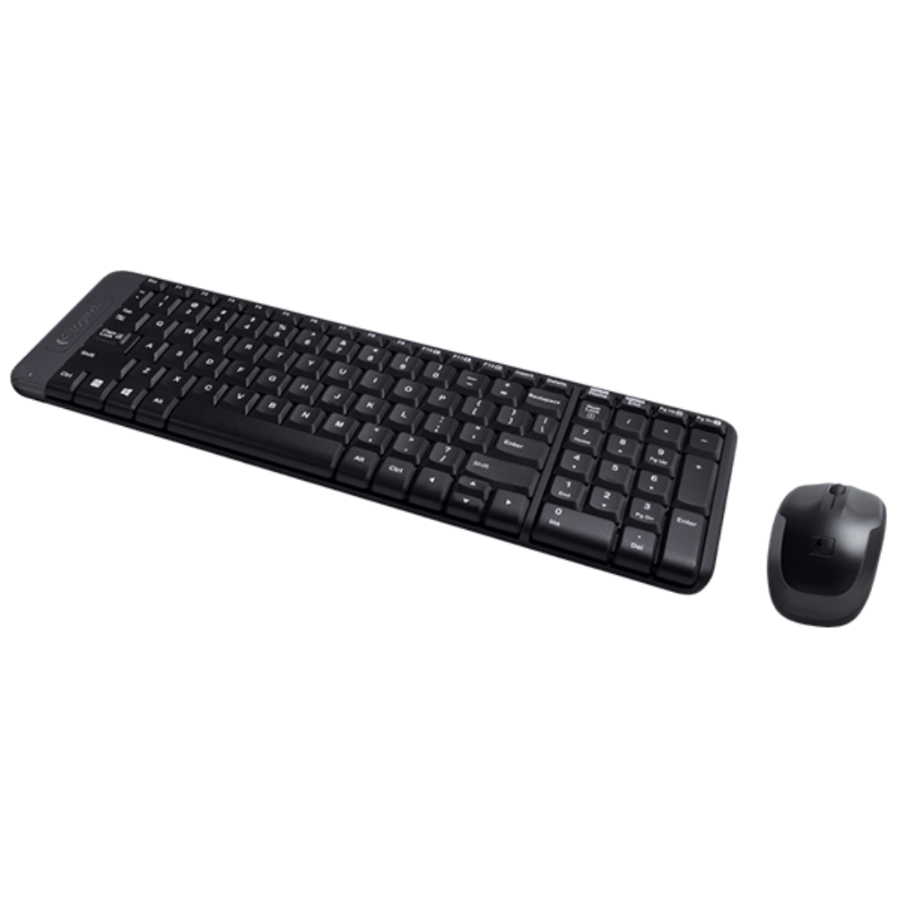 Combo chuột và bàn phím không dây Logitech MK220 - Hàng chính hãng