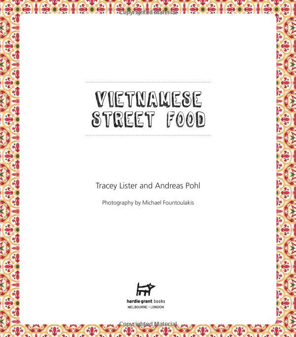 Sách Vietnamese Street Food