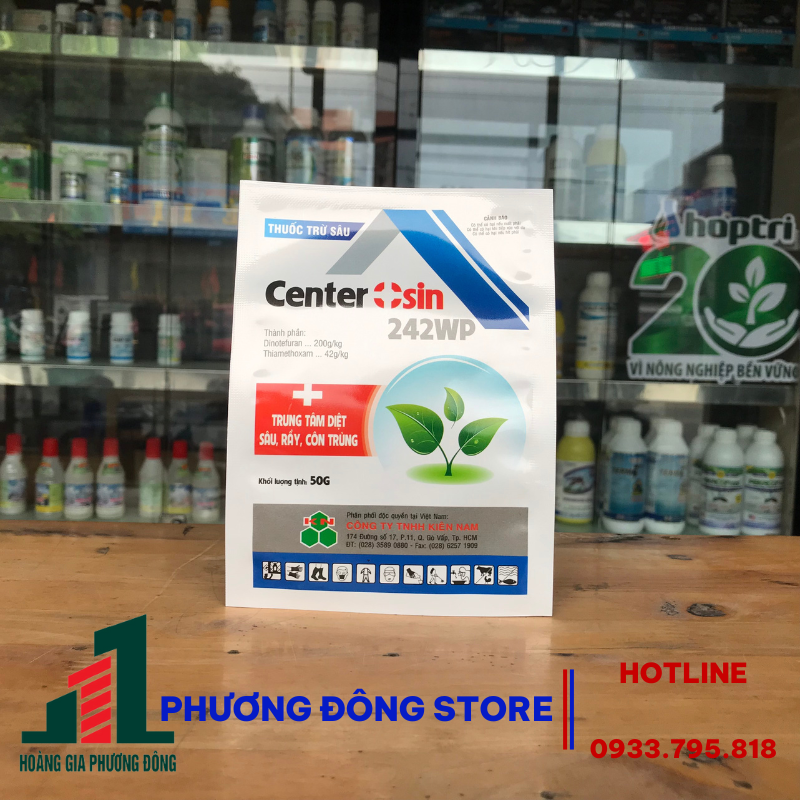 Thuốc trừ sâu rầy nâu và bọ trĩ trên lúa CenterOsin 242WP (10g, 50g)