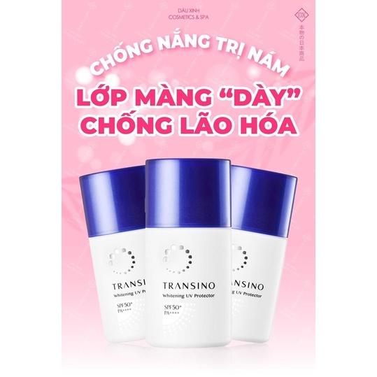 Kem chống nắng dưỡng trắng da Transino 30ml