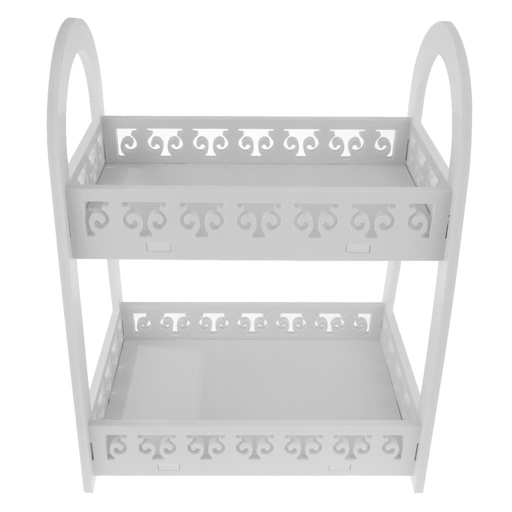 Shelf Storage Organiser -Home Bathroom, Bedroom, Kitchen,Office Display Rack