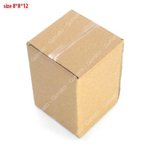 Hộp giấy P7 size 8x8x12 cm, thùng carton gói hàng Everest