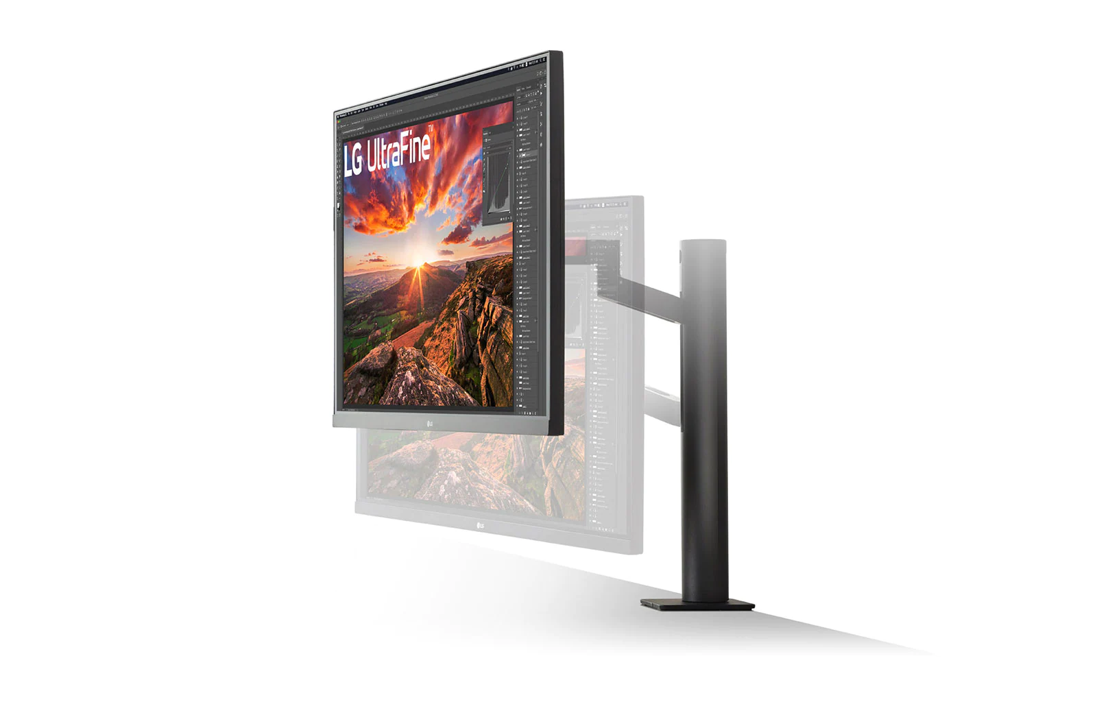 Màn hình máy tính LG UltraFine UHD 31.5'' IPS HDR 10 USB Type-C Ergo stand 32UN880-B - Hàng chính hãng