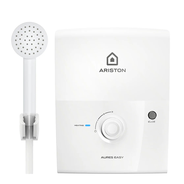 Máy nước nóng trực tiếp Ariston AURES EASY 3.5 (3500W) - Hàng chính hãng