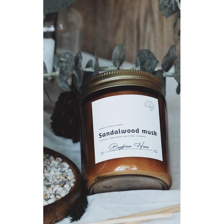 Nến thơm Sandalwood Musk