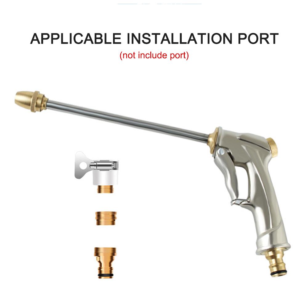 Garden Hose Nozzle, High Pressure Car Wash Sprayer Gun, Handheld Water Hose Nozzle, Adjustable Water Pressure