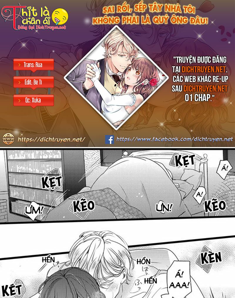 sai rồi, sếp tây nhà tôi không phải là quý ông đâu! chapter 34 1