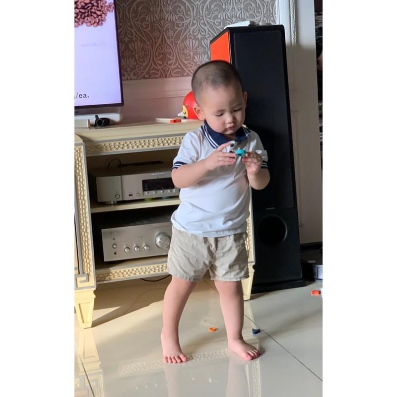 Áo thun polo cotton cao cấp cho bé iu từ 6-27 kg