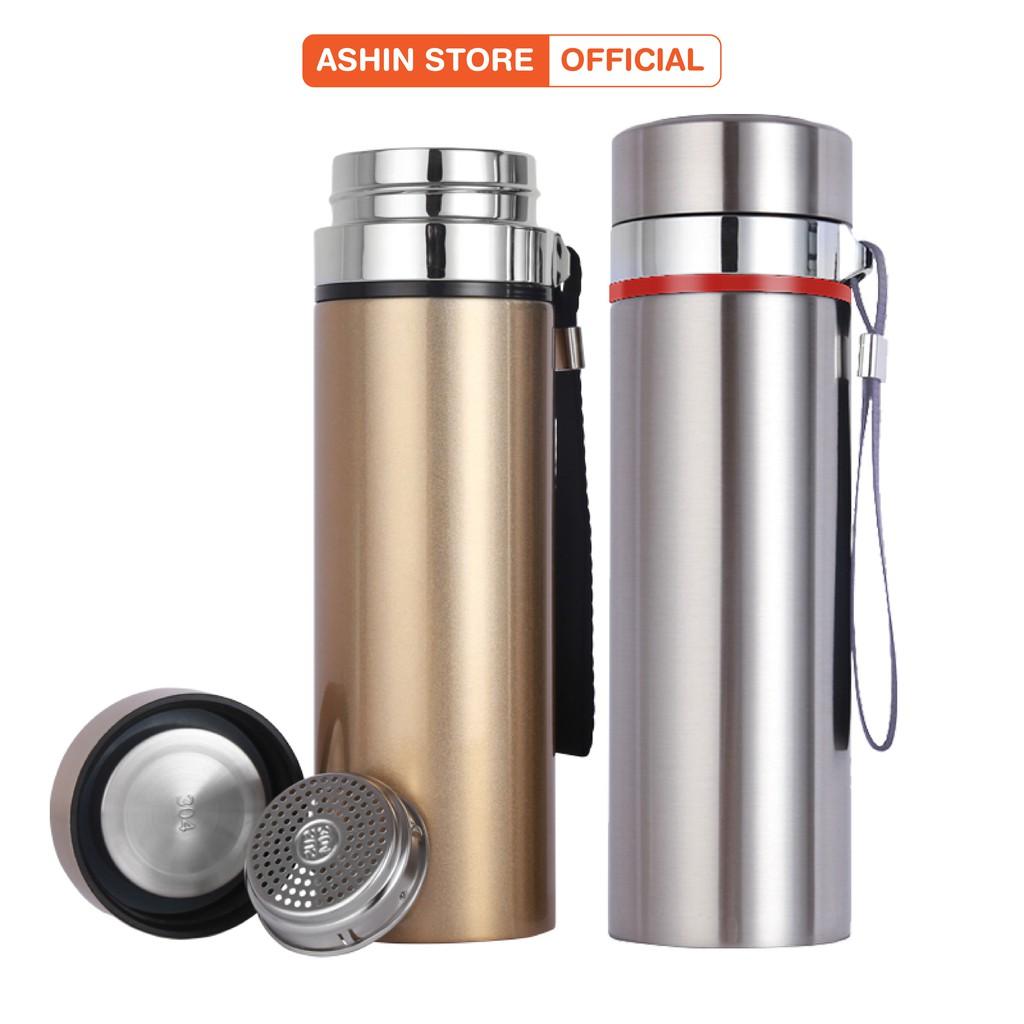 Bình Nước Giữ Nhiệt Nóng Lạnh Inox 304 Cao Cấp 1000ml Có Lõi Lọc Trà Giữ Nhiệt Lâu Trên 12h Xlan