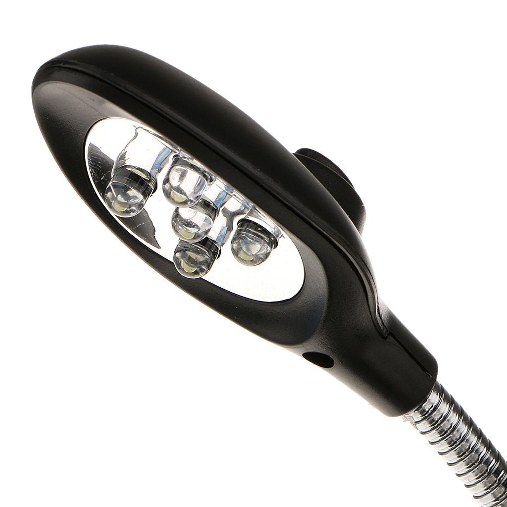 LED Magnifying Glass with Clamp and Clips for Repair Modeling