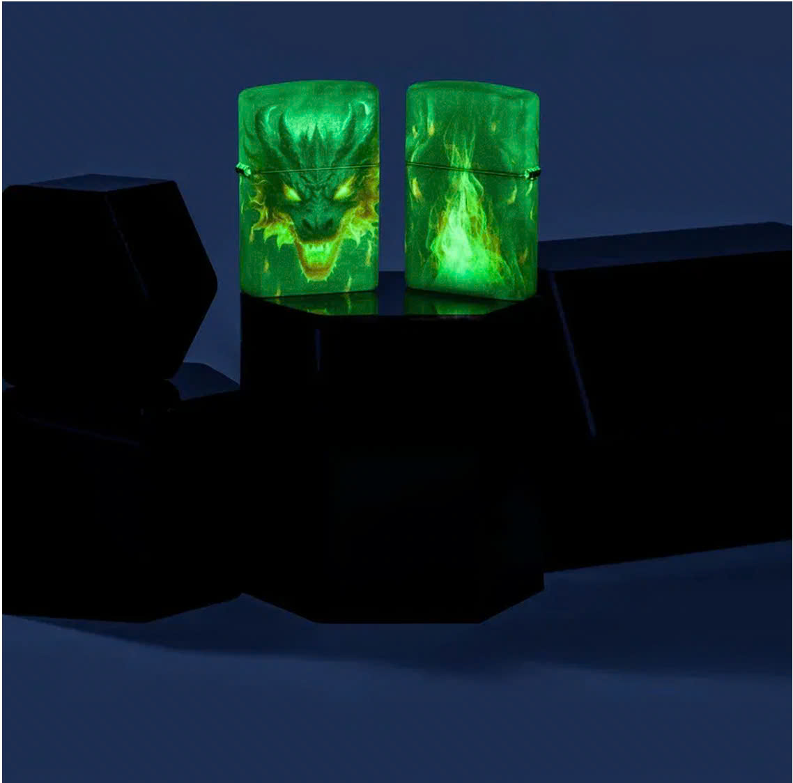 Bật lửa Zippo 46251 Glowing Dragon Design - Chính hãng 100%