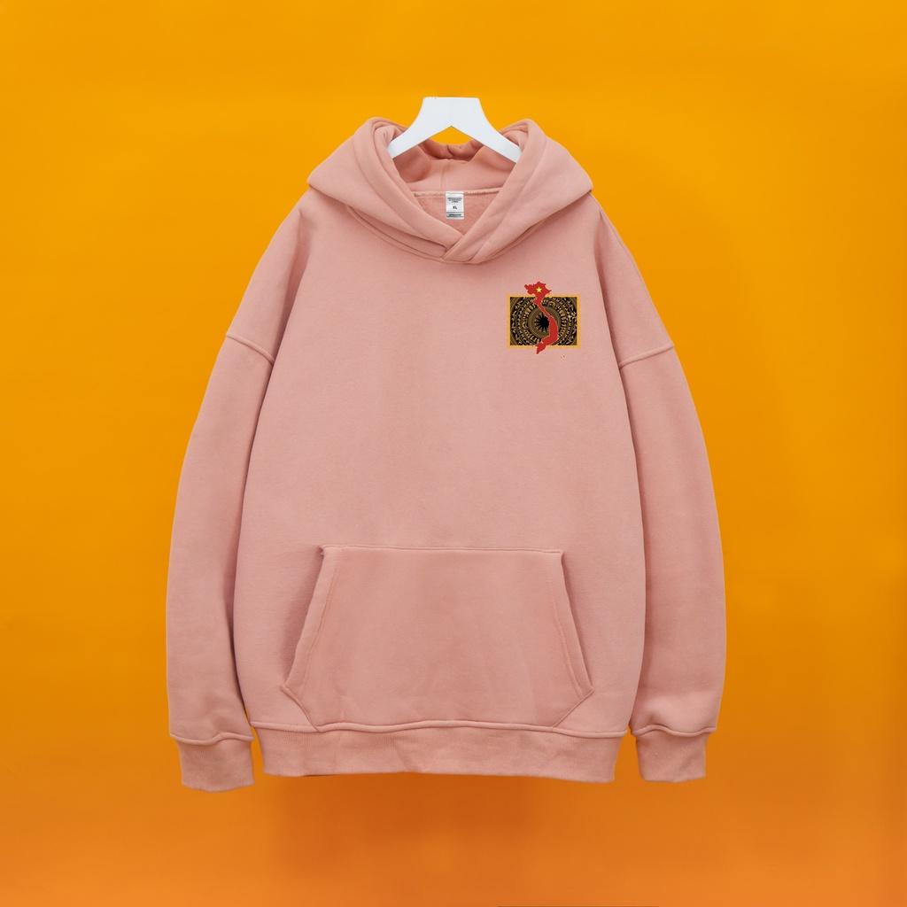 Áo nỉ HOODIE VIỆT NAM THỐNG NHẤT DOGO shop ,Áo hoodie nỉ bông cotton unisex