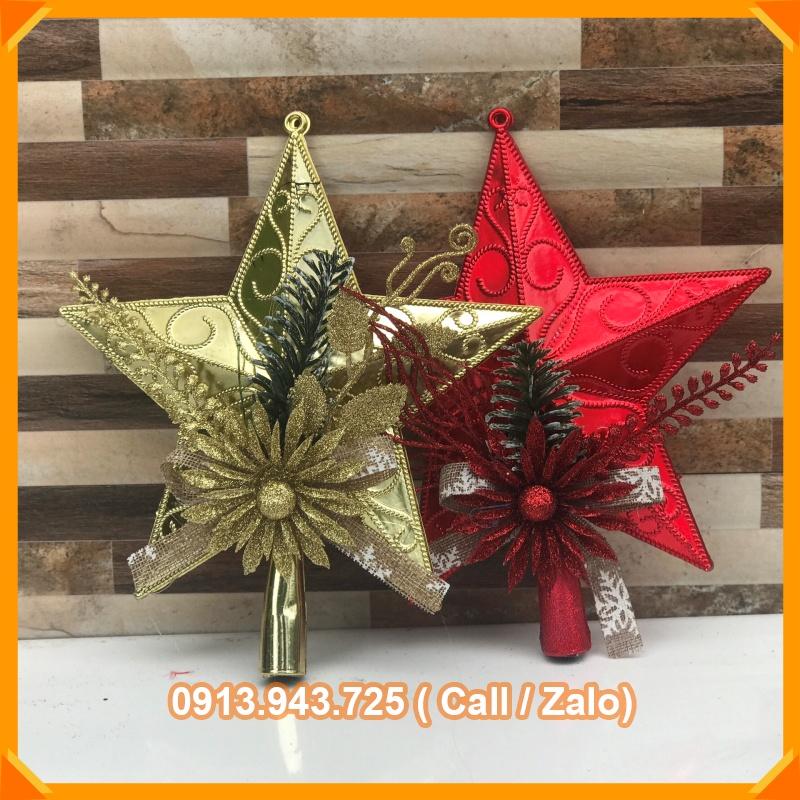 Ngôi Sao Đỉnh Trang trí Cây Thông, Trang Trí Noel Giáng Sinh
